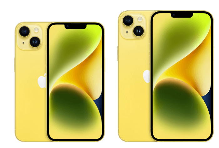 아이폰14 플러스 프로 맥스 옐로우 색상 자급제