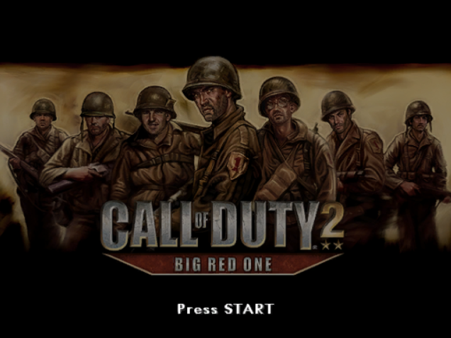 액티비전 (Activision) - 콜 오브 듀티 2 빅 레드 원 북미판 Call of Duty 2 Big Red One USA (게임큐브 - GC - iso 다운로드)