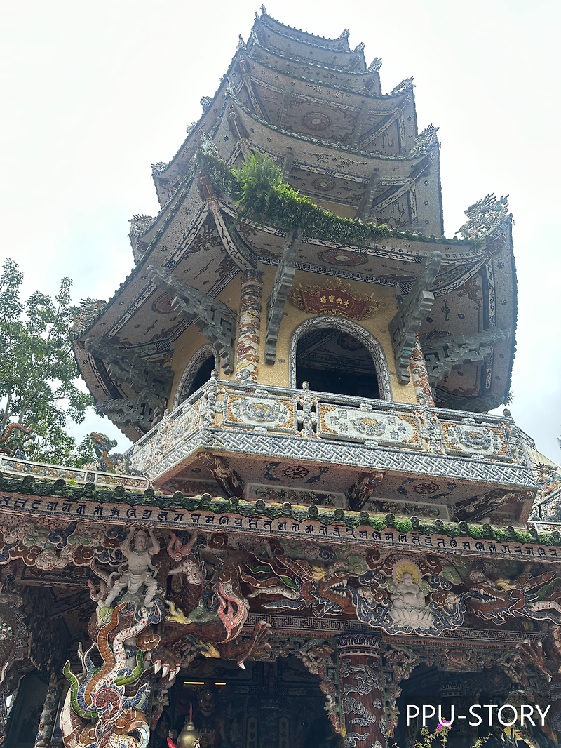 베트남 달랏 여행 필수 코스 린프억사원 (위치, 운영시간, 입장료 등)