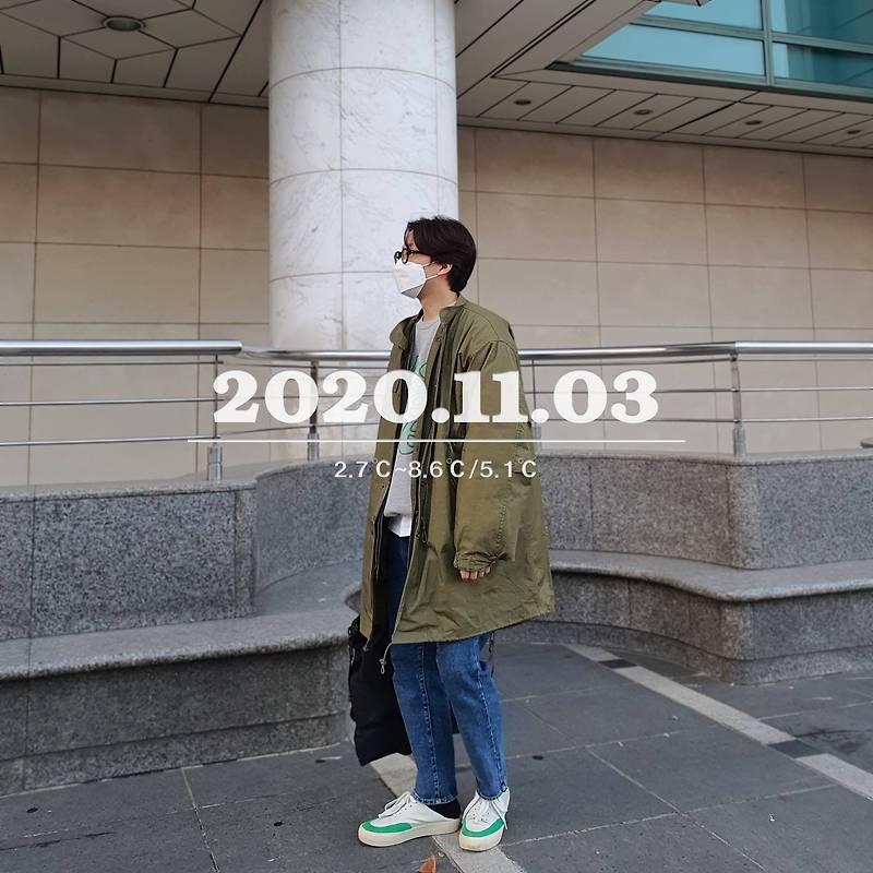 남자 데일리룩 [2020.11.03]