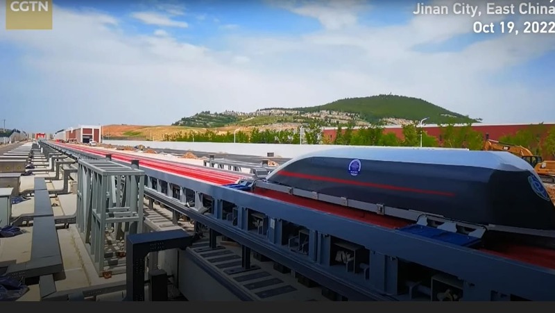 중국, 세계 최고속 자기부상 열차 주행시험 성공  VIDEO: China tests the world’s fastest train