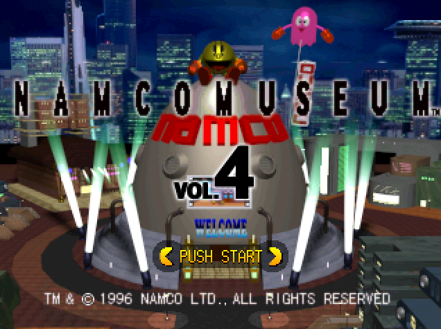 Namco - 남코 뮤지엄 Vol. 4 북미판 Namco Museum Vol. 4 USA (플레이 스테이션 - PS - iso 다운로드)