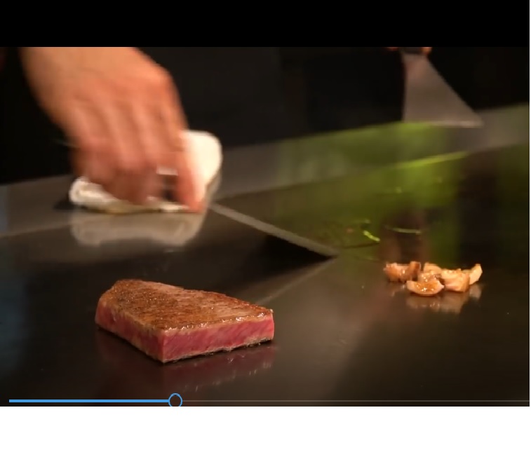 日本서 가장 비싼 스테이크 먹방영상