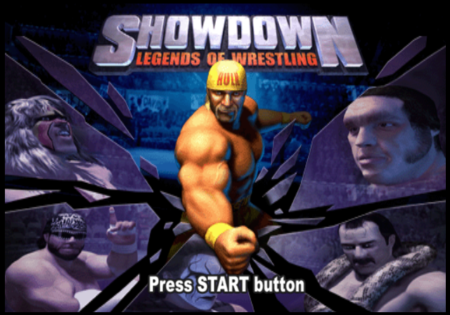 쇼다운 레전드 오브 레슬링 북미판 Showdown Legends of Wrestling USA (플레이 스테이션 2 - PS2 - iso 다운로드)