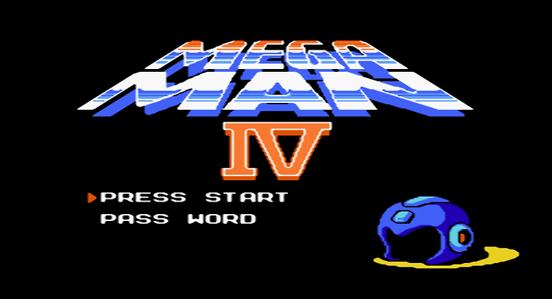 캡콤 (Capcom) - 메가 맨 4 북미판 Mega Man 4 USA (패미컴 - FC / NES - 롬파일 다운로드)