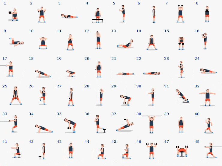 48가지 운동법