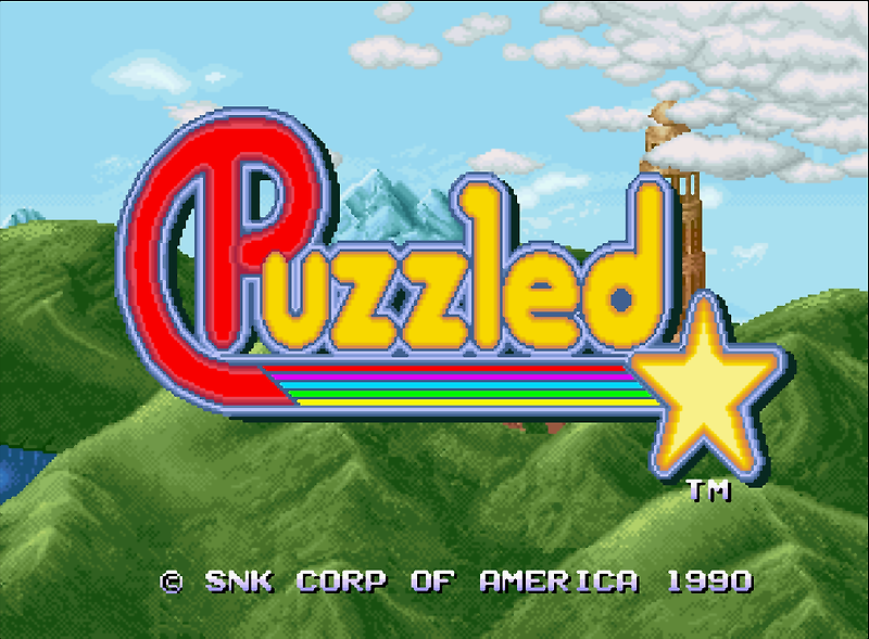 SNK - 퍼즐드 세계판 Puzzled World (네오지오 CD - NG-CD - iso 다운로드)