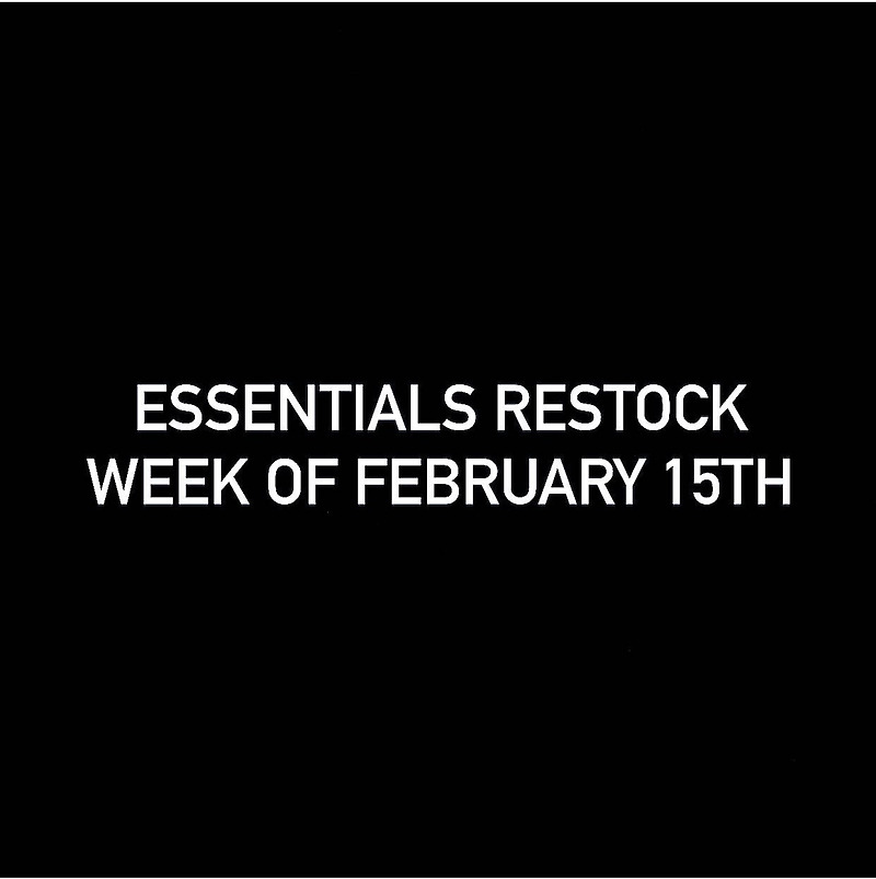 피어오브갓 에센셜 리스탁 예고( 피오갓 에센셜 Fear Of God Essentials )(스트릿 패션,  제리 로렌조 패션, 피어오브갓 에센셜 직구 방법, 사이즈, 후드, 바지, 스웬 팬츠, 스웻 셋업 , 맨투맨, 아노락,..