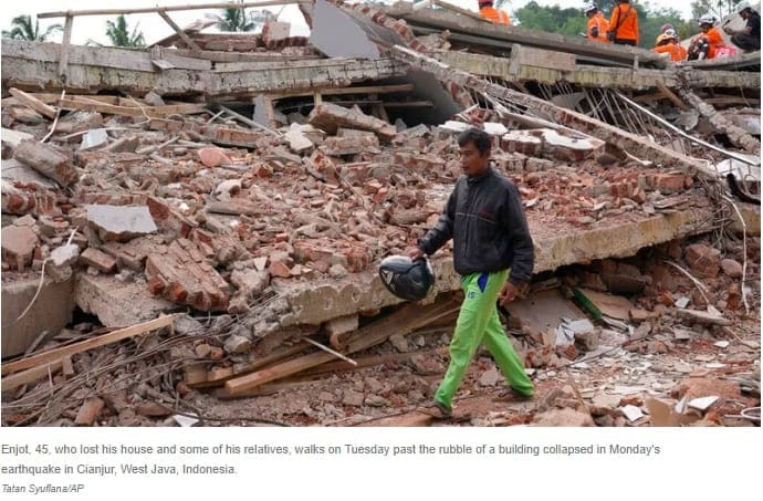 인도네시아, 지진 발생으로 260명 이상 사망 ㅣ '불의 고리'와 최근 주요 지진