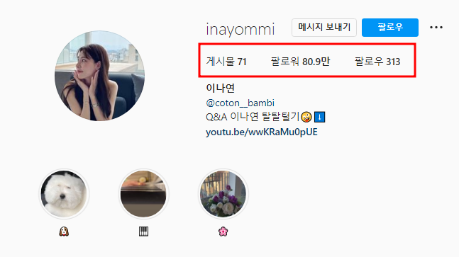 환승연애2 이나연 SNS 팔로워 구매 의혹 부인 인스타그램 팔로워수 80만명 나이 프로필