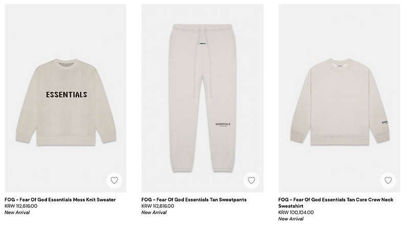 피오갓 에센셜 ( FEAR OF GOD ESSENTIALS ) 2020 F/W 2차 드랍 구매 후기(스트릿 패션,  제리 로렌조 패션, 피어오브갓 에센셜 직구 방법, 사이즈, 후드, 바지, 스웬 팬츠, 스웻 셋업 , 맨투맨, 아노락, 니트..
