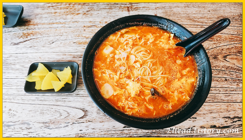 <선릉 맛집> 카토멘 : 토마토 라면, 매콤한 일본식 라멘
