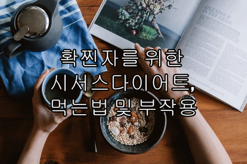 시서스다이어트, 먹는법 및 부작용(확찐자를 위한)