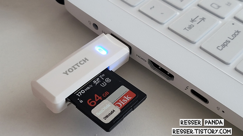 [개봉기]사진을 빠르게 옮겨보자 요이치 USB 3.0 SD카드 리더기 내돈내산 후기