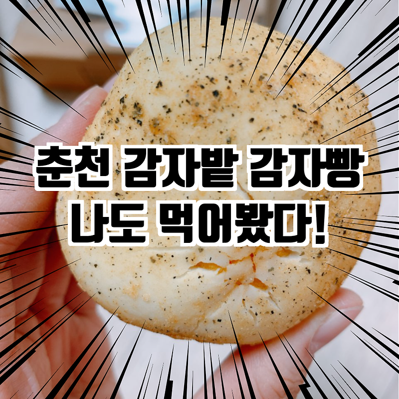 '춘천 감자밭' 감자빵 택배로 이틀 만에 배송 받아 먹어본 찐리뷰