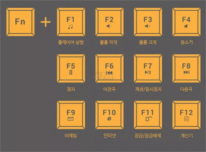 fn(펑션키, 기능키) 잠금 또는 잠금 해제 방법