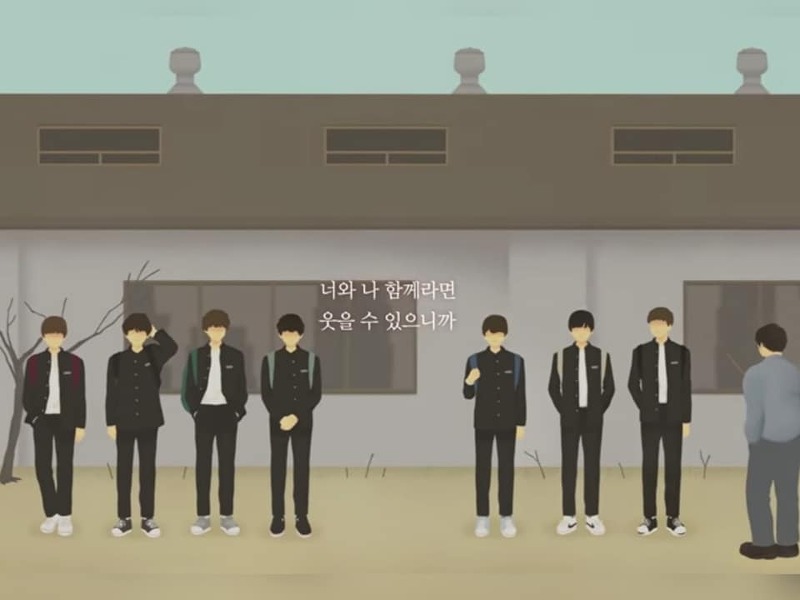 방탄소년단 그래픽 가사 '우리가 함께라면 웃을 수 있어' 공식 예고편 공개