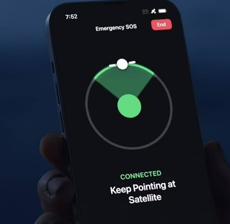 애플의 비상 SOS 위성 연결 지원  6인치 디스플레이 신형 아이폰14  VIDEO: Apple unveils new state-of-the-art $799 iPhone 14