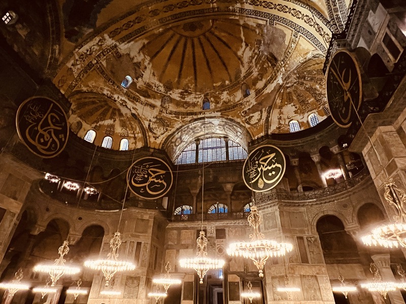 느낌있는 이스탄불 여행 야경사진 | 아야소피아 성당 + 블루모스크 여러 필터 버전 사진들