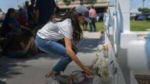 Meghan Markle pays her respects to 21 victims of Texas school shooting in surprise appearance