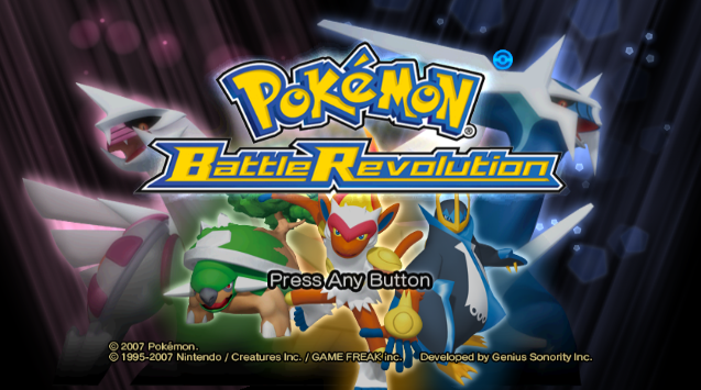 포켓몬 배틀 레볼루션 북미판 Pokemon Battle Revolution USA (닌텐도 위 - Wii - wbfs 다운로드)