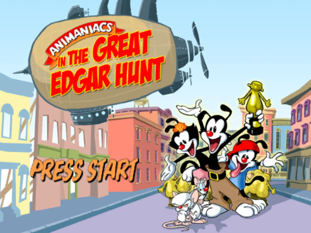 Warthog - 애니매니악스 더 그레이트 에드가 헌트 북미판 Animaniacs The Great Edgar Hunt USA (게임큐브 - GC - iso 다운로드)