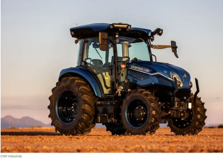 세계 최초 친환경 자율주행 전기 트랙터 공개 VIDEO: New Holland T4 Electric Self Driving Autonomous Tractor