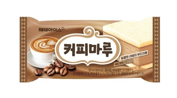 커피마루 샌드 아이스크림 맛, 가격, 칼로리 정보 솔직리뷰 후기/CU 편의점 신상
