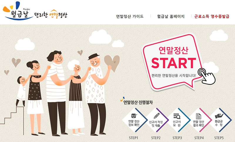연말정산 기간, 간소화 서비스, 하는 법 - 13월의 월급