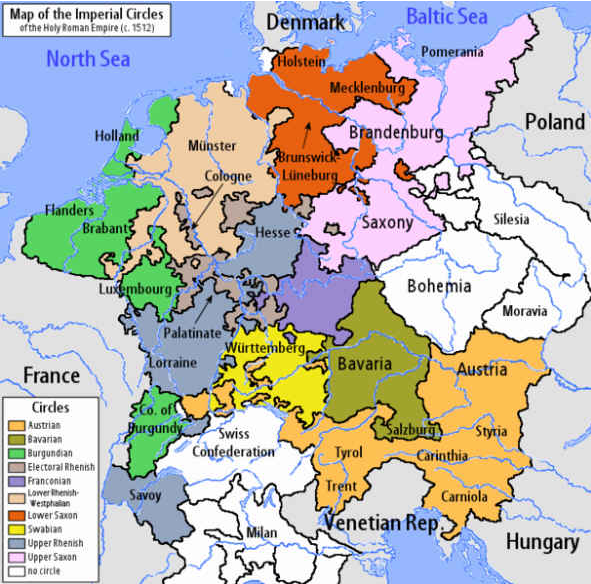 신성로마제국지도 (1512)