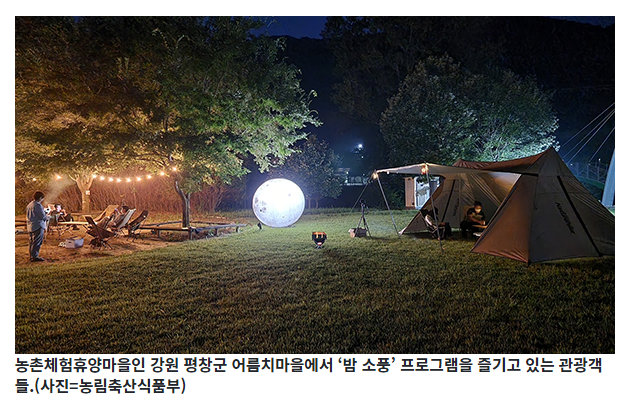 코로나에 농촌관광 선호활동 변화…맛집 방문→둘레길 걷기_농촌진흥청