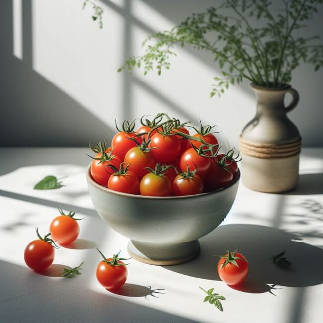 방울 토마토의 효능: 작지만 강력한 영양 보충제