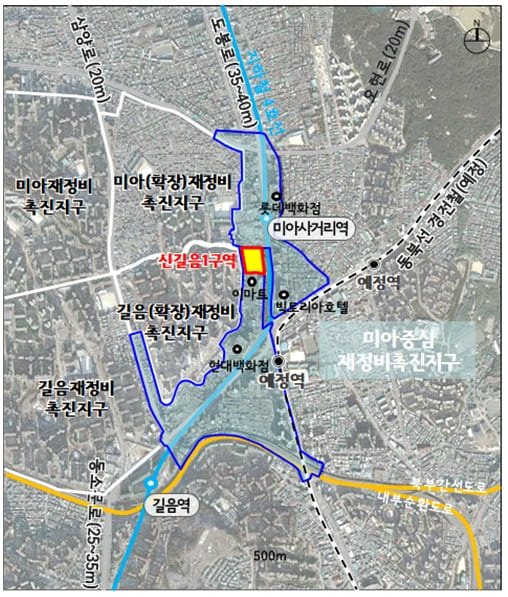 미아사거리역 역세권 주거복합 개발...410세대 주택 공급  ㅣ 북아현3 재정비촉진구역 4,700여세대 대규모 주택공급 [국토교통부]