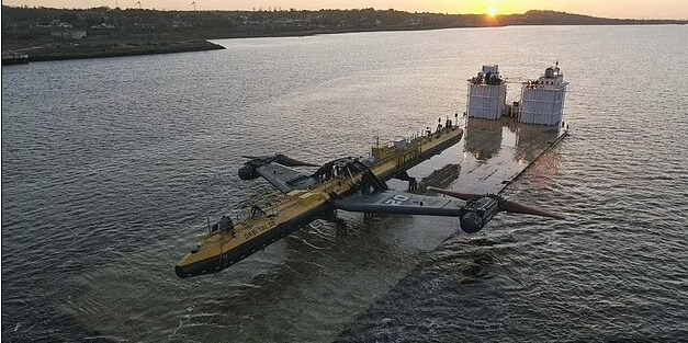 세계에서 가장 강력한 조력발전 터빈 전기 생산 시작  VIDEO:'World's most powerful' tidal turbine switched on