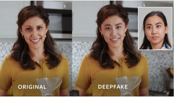 유명인사들 얼굴을 xxx스타로 만든 '딥페이크'...국가 안보 해칠 가능성 경고 VIDEO: Can YOU spot the deepfake from the real person?