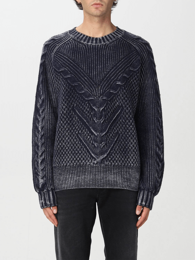 미운 우리 새끼 (307회) 우영 니트 _ 닐바렛 네이비 패턴 니트 스웨터 (2PM 우영 패션)