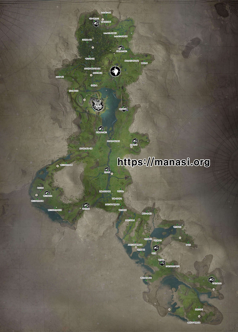 호그와트 레거시 – 천문표 지도 ( 호그와트 레거시 지도 )