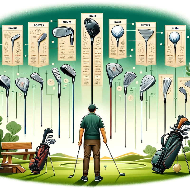 골프 클럽 선택의 기술: 플레이 스타일 별 완벽한 클럽 매칭 가이드