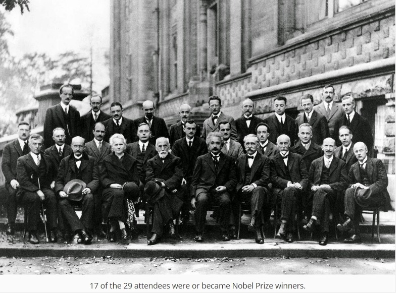 세계에서 가장 지적인 사진: 솔베이 회의 The Solvay Conference, probably the most intelligent picture ever taken, 1927