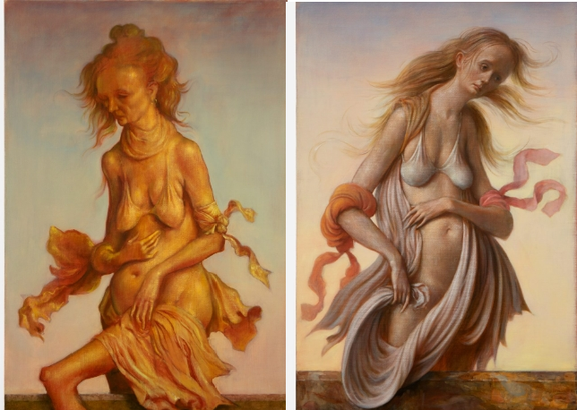 성을 주제로 한 풍자적 그림으로 부자된 화가 '존 커린'  VIDEO: John Currin's Paintings