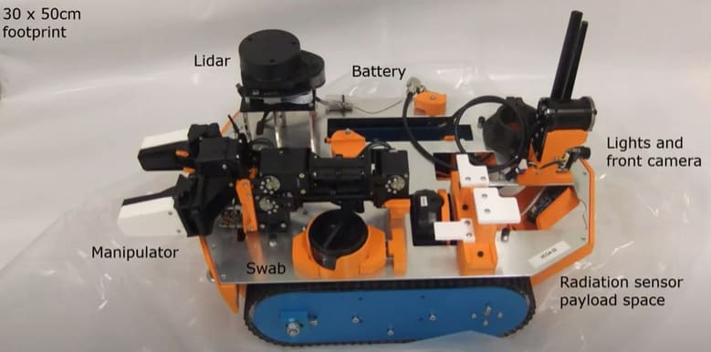 원전 방사능 오염 검사 로봇 '라이라(Lyra)'  VIDEO: A robot called Lyra is helping transform nuclear infrastructure inspection