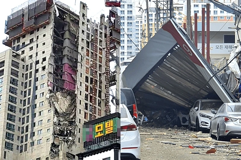 광주 화정동 아이파크 외벽 붕괴 원인 최고가 분양가 시공사 HDC현대산업개발 부실공사 건물붕괴