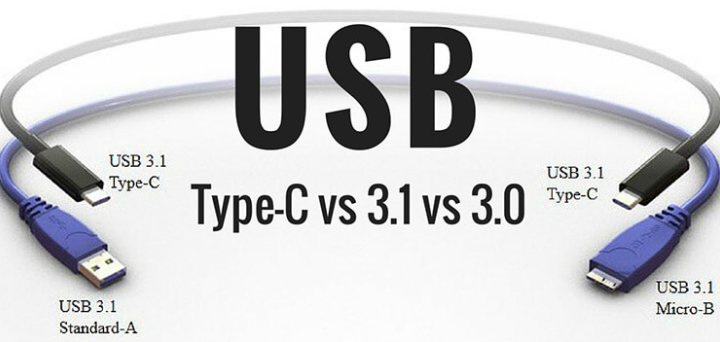USB-C 타입과 USB 3 (3.0, 3.1) 차이점