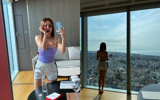 '166cm·45kg' 아이비, 뒤태부심 뿜뿜! 유혹의 소나타 [사진]