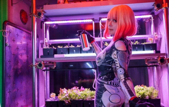 일본 사이버펑크 레스토랑, 해마로 만든 진공 포장 버거와 사케 제공 Cyberpunk Restaurant in Japan Serves Vacuum-Packed Burgers and Sake Made From Seahorses