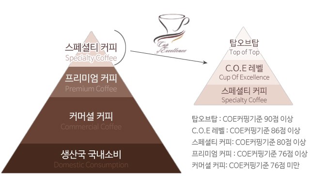[차이야기] 커피 원두 감별법, 커피향기 구분, 커피향기 종류, 스페셜티란