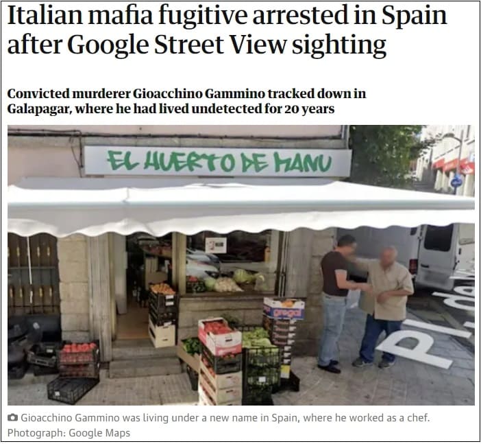 20년 동안 도피생활 이탈리아 마피아 보스...우연히 구글 구글 스트리트 뷰에 포착 ㅣ 기네스에 오른 5살 보디빌더, 벌써 17살...Italian mafia fugitive arrested in Spain after Google Street View sighting l  STILL GO..