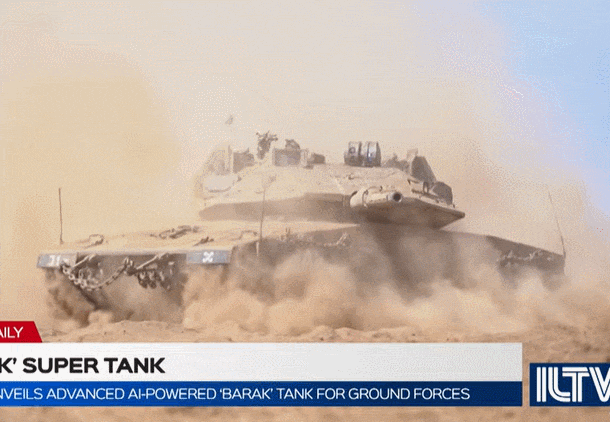 첨단무기 강국 이스라엘, AI 지원 차세대 '메르카바' 탱크 개발 VIDEO:Israel has unveiled its AI-assisted next-gen 'Merkava' tank