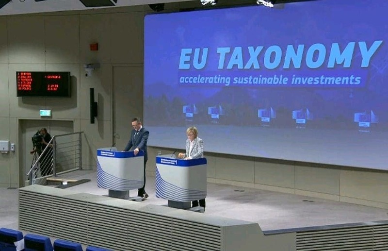 EU, 원전 등 금융 녹색분류체계(Taxonomy·택소노미) 확정  VIDEO: EU Taxonomy: Commission presents Complementary Climate Delegated Act to accelerate decarbonisation