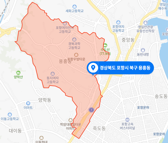 경북 포항 북구 용흥동 슈퍼마켓 흉기난동 도주사건 (2021년 1월 24일)